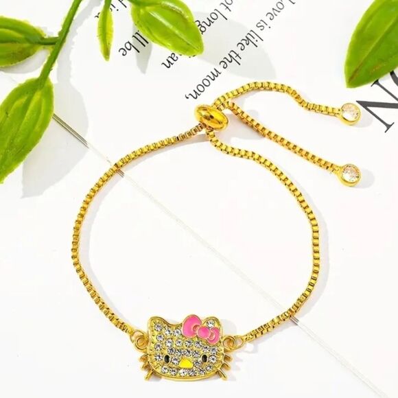 Hello Kitty Necklace and Bracelet Set - Picture 4 of 4